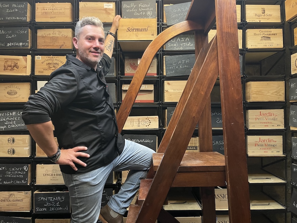 Sormani chef Franck Potier-Sodaro