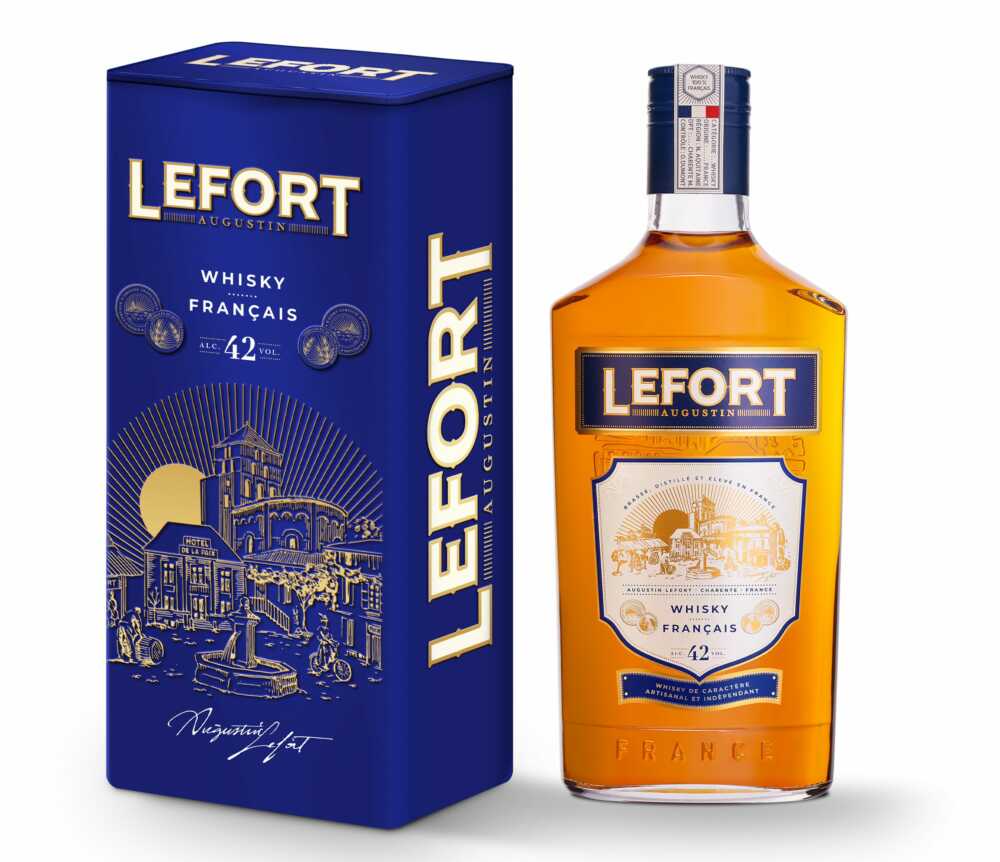 bouteille de whisky Lefort