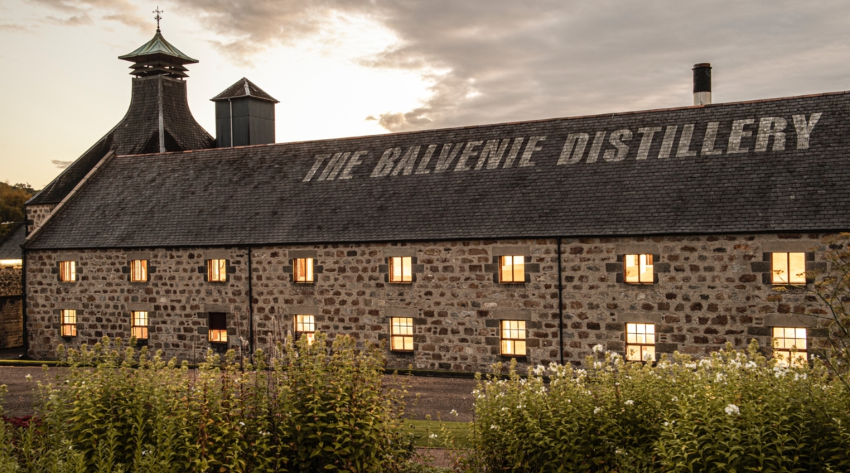 THE BALVENIE bâtiment de la distillerie