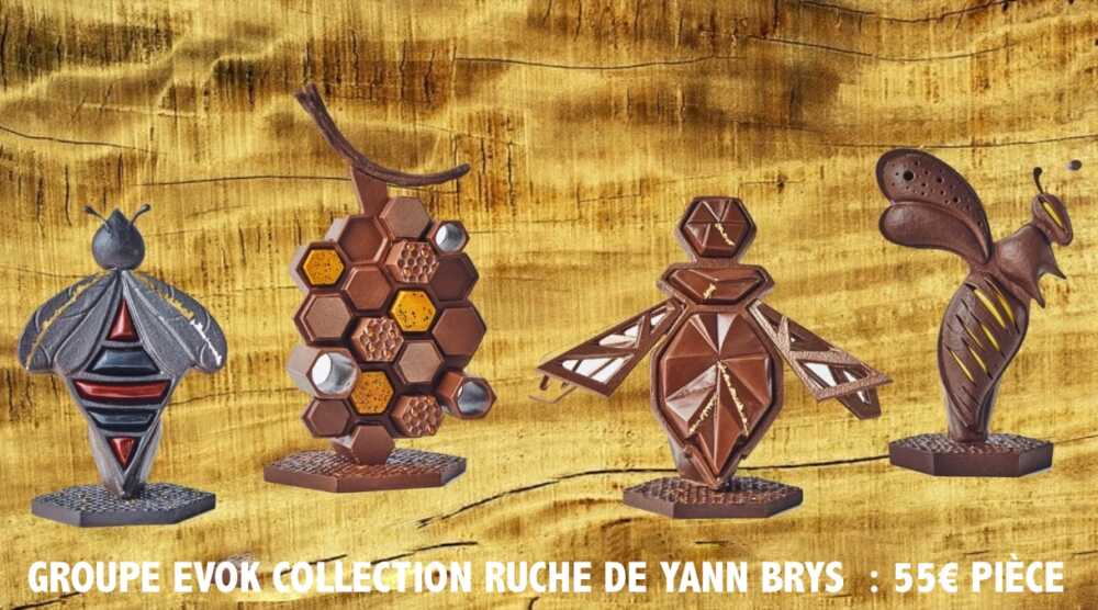 Evok collection de chocolats
