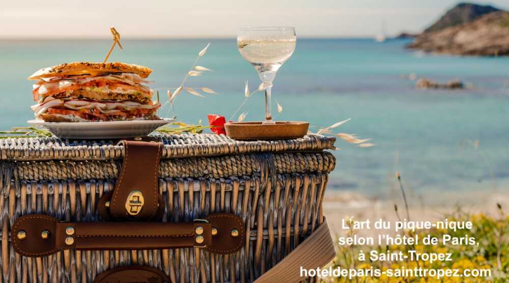 pique-nique à Saint-Tropez