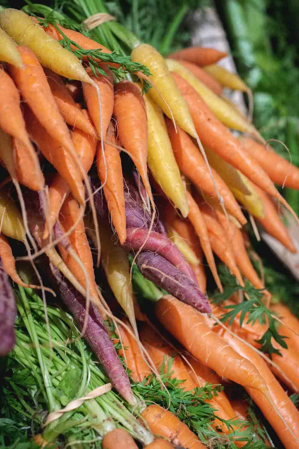 goût des carottes de la ferme

