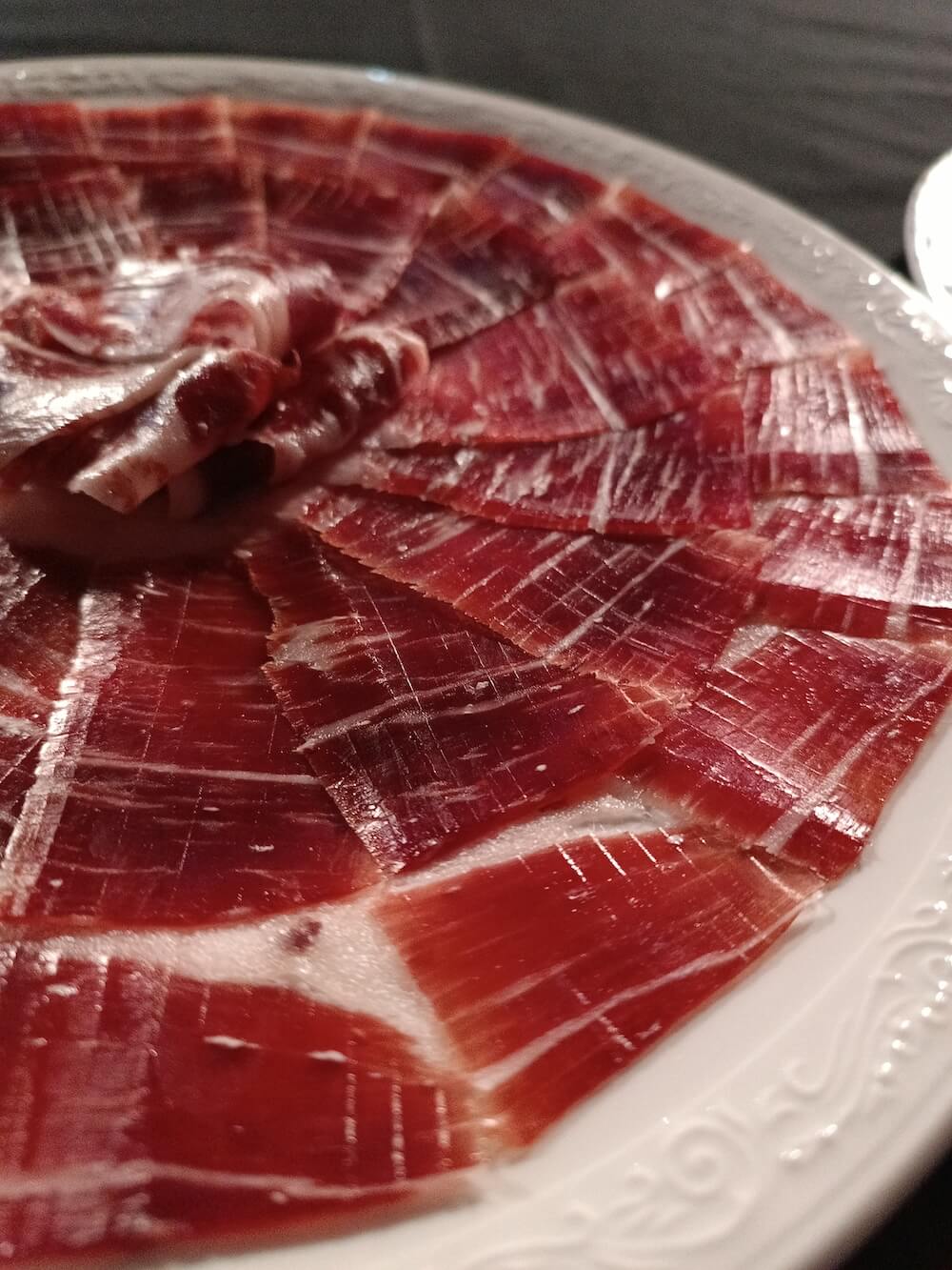 morceaux choisis de jambon ibérique