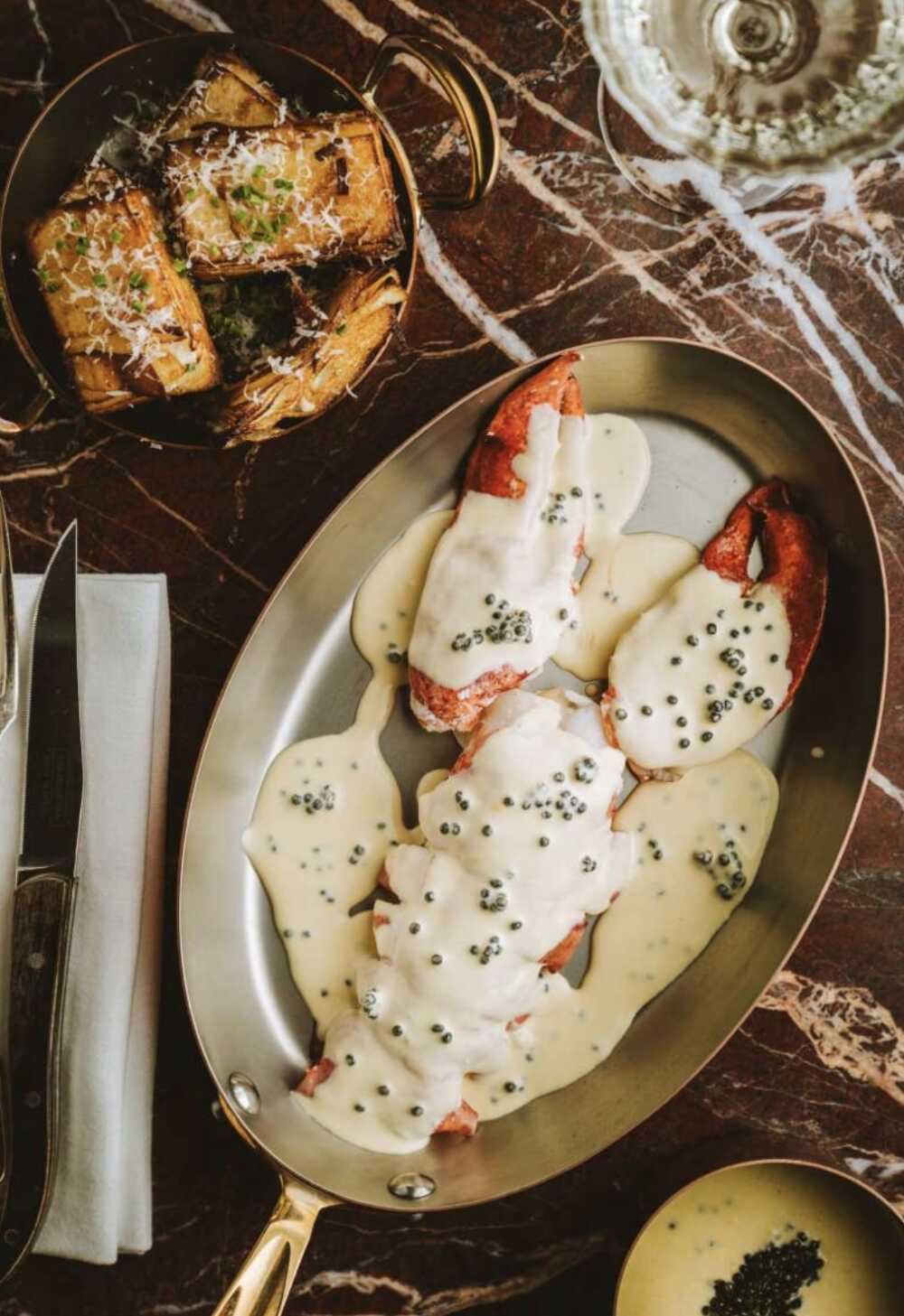 restaurants italiens homard