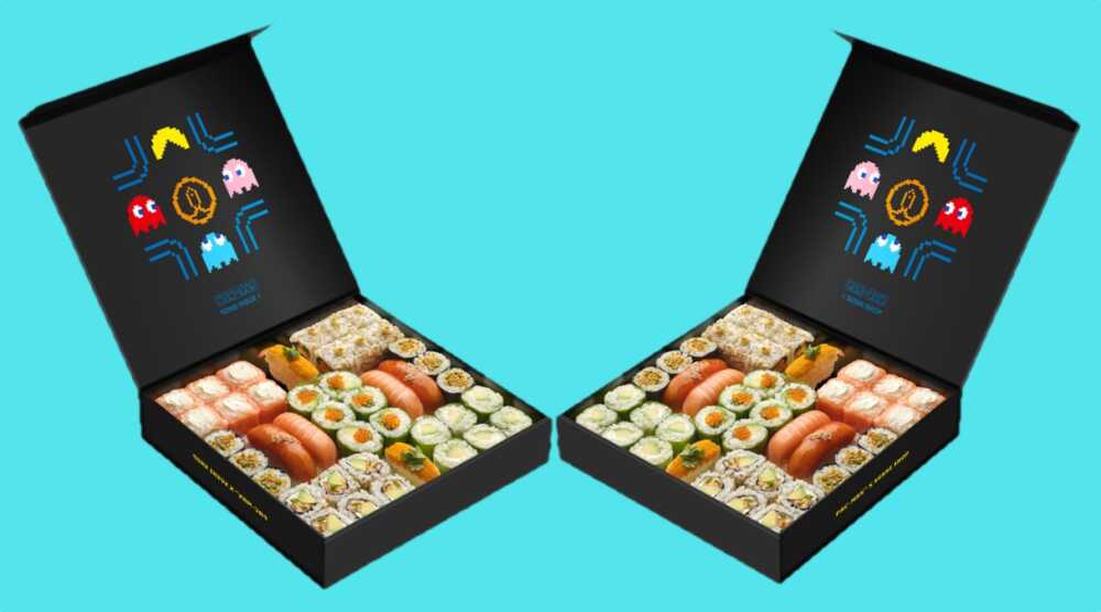 Box Sushi Shop& Pac-Man