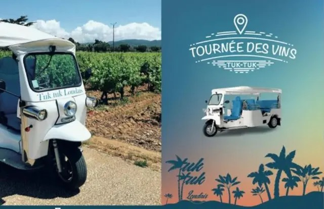 Méditerranée Porte des Maures tuk tuk