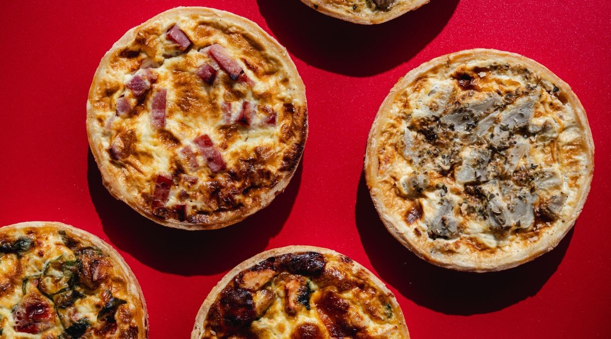 Un comptoir à quiches pour le Meilleur Ouvrier de France Christophe Haton