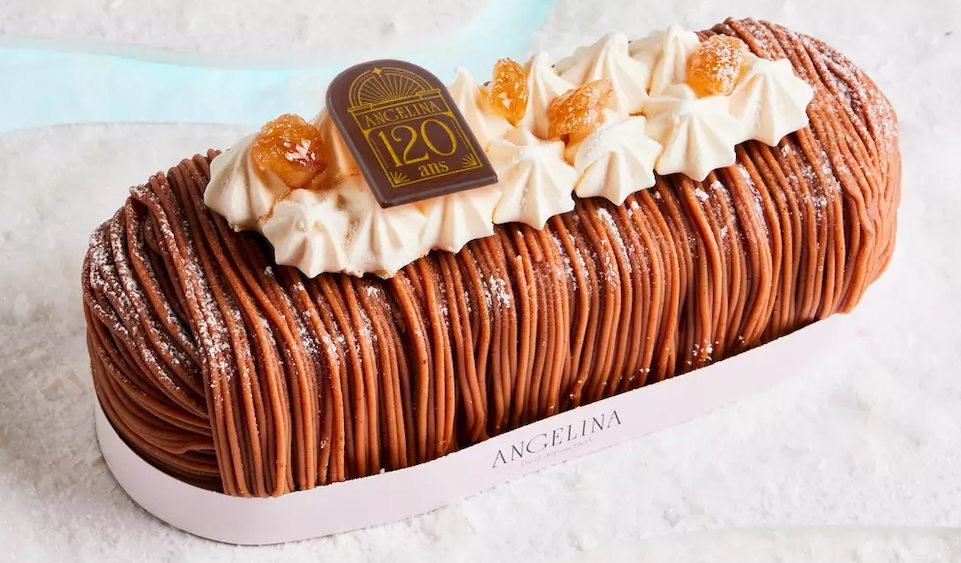 Bûche Angelina aux marrons