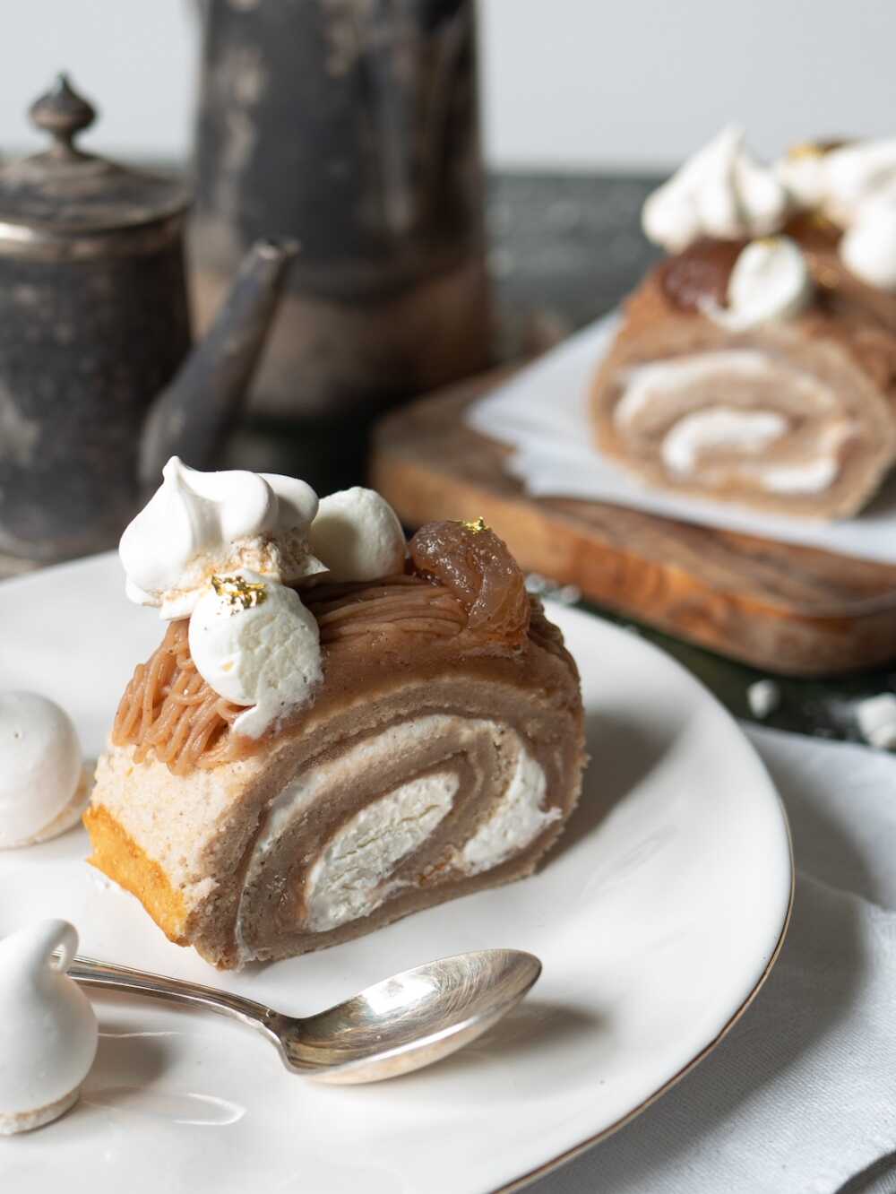 Bûche aux marrons ardéchois