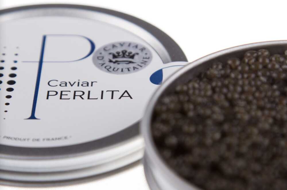 réveillon raffiné caviar Perlita