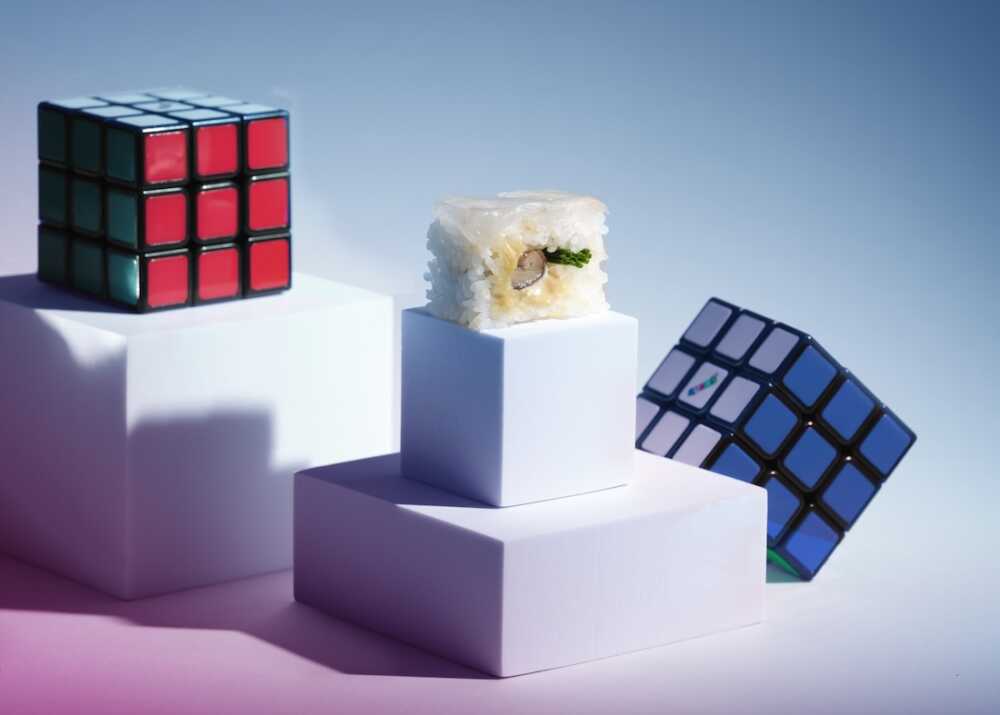 saveurs cubiques bleu