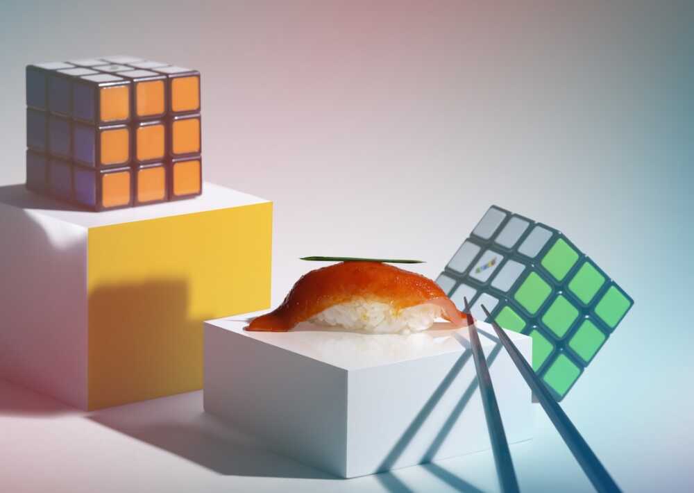 saveurs cubiques rouge