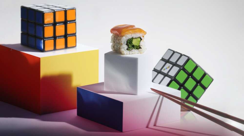 saveurs cubiques La Tery-Yaki Twist Roll