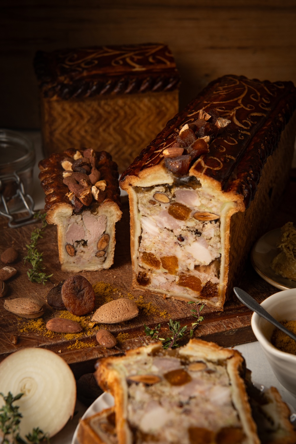 pâté en croûte : création
noix