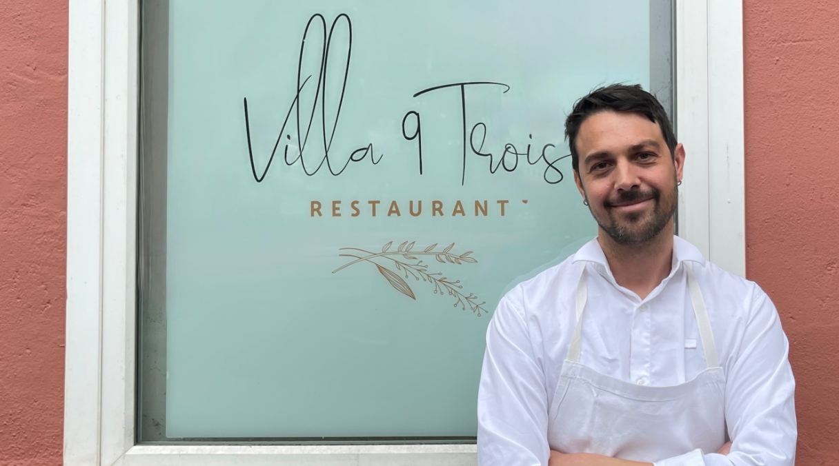 Le chef Sylvain Grosjean signe le renouveau gourmand de la Villa9Trois