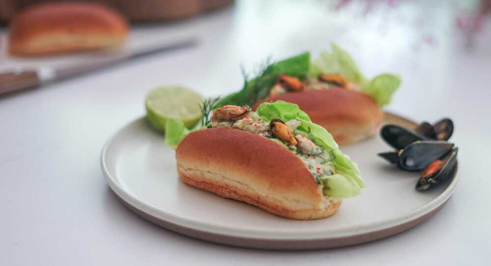 moules de bouchot en sandwich