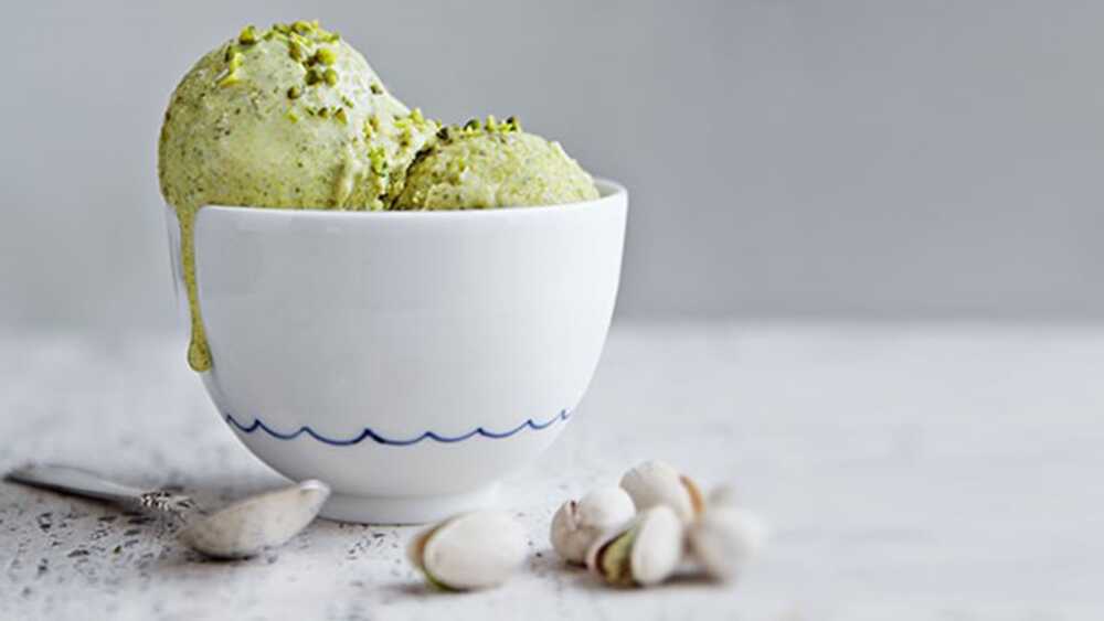 pistache glace