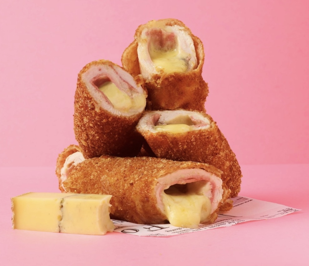 Morbier en cordon bleu