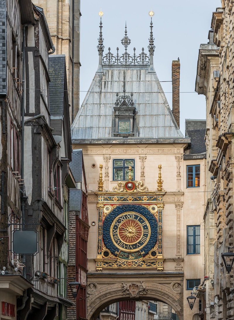 rouen gros horloge