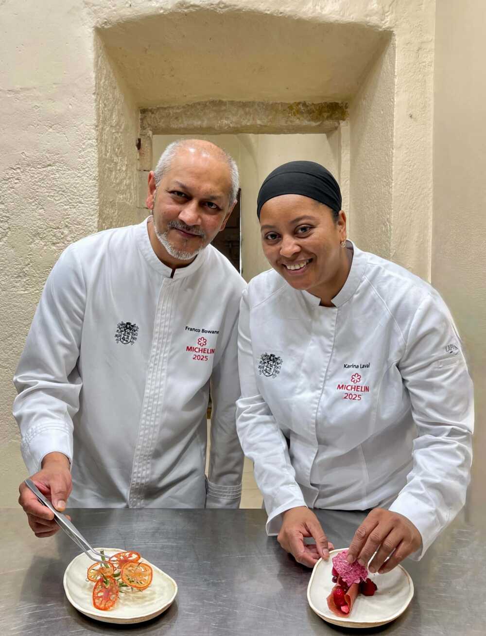 Franco Bowanee et Karina Laval