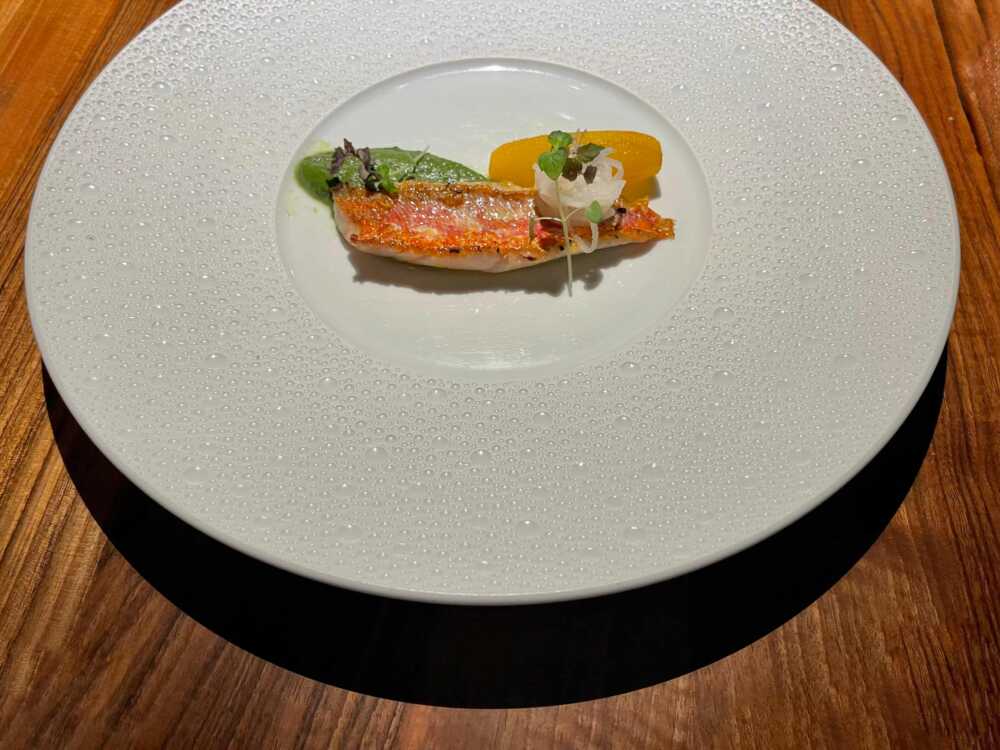 Franco Bowanee plat de poisson