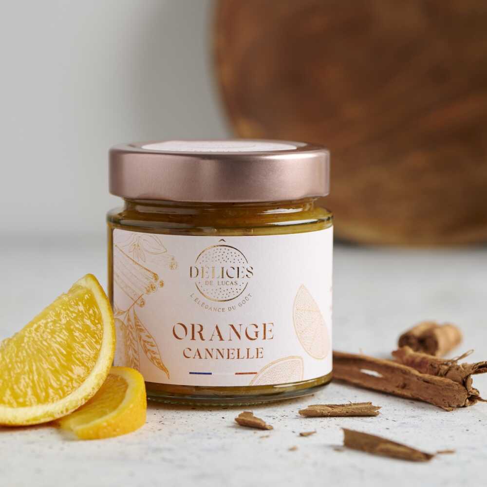 Ô Délices de Lucas confiture orange canelle