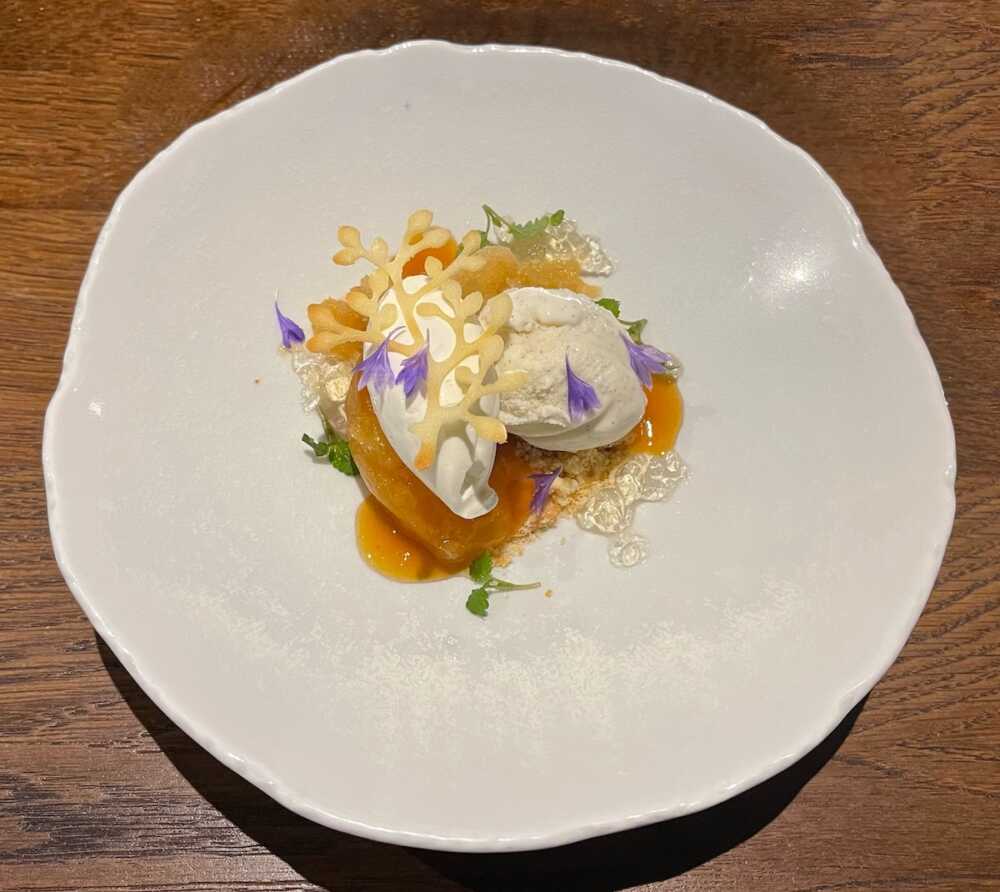 Le Vertueux dessert à la vanille