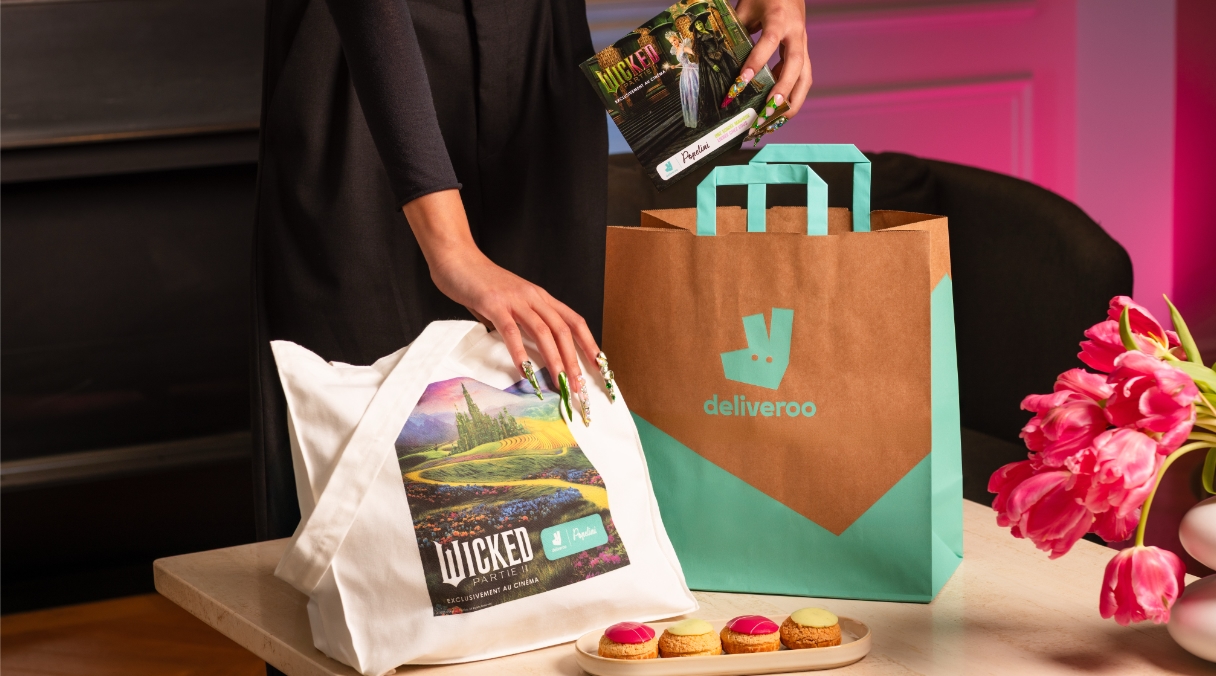 Deliveroo : une soirée magique pour la sortie de « Wicked : for Good »