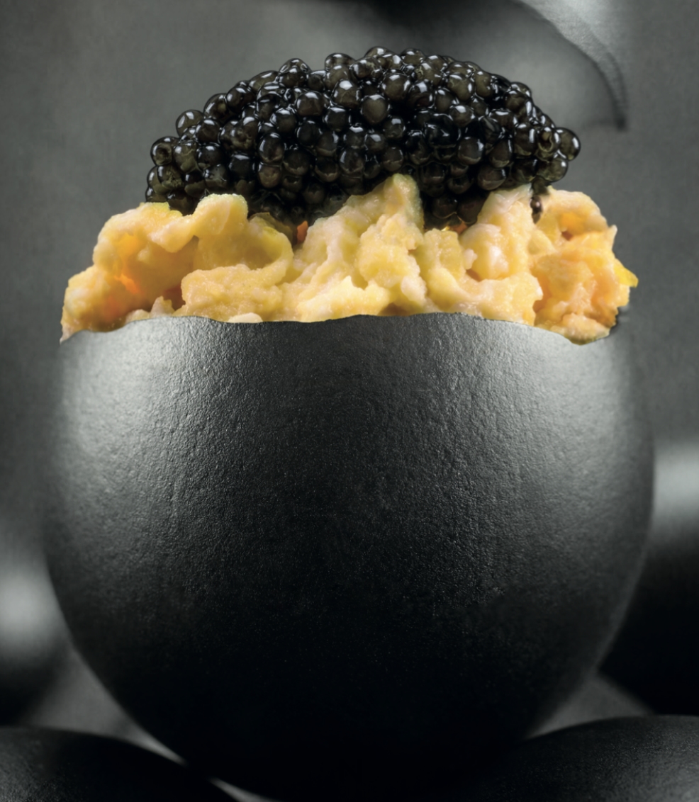 Caviar de Neuvic œuf brouillé