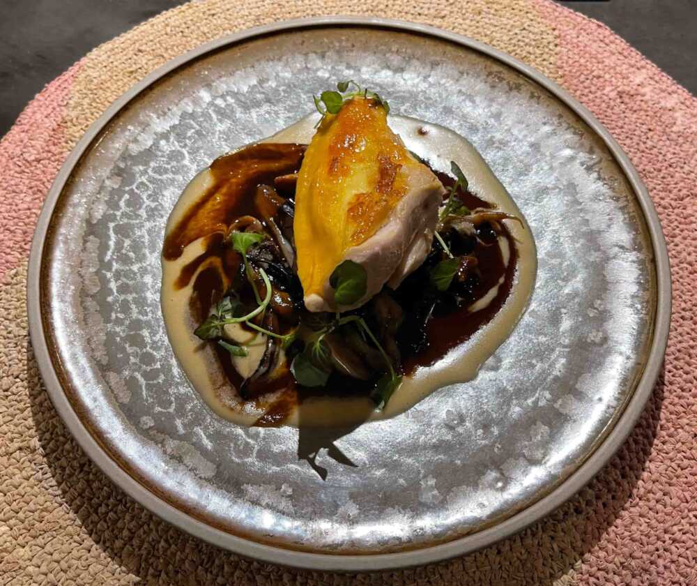 Jacky Ribault volaille au vin jaune