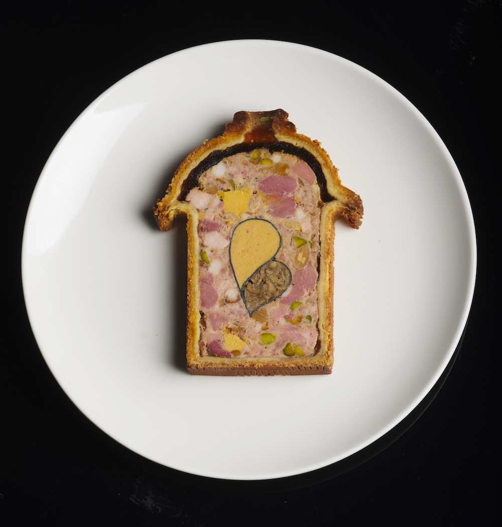 pâté-croûte : la tranche