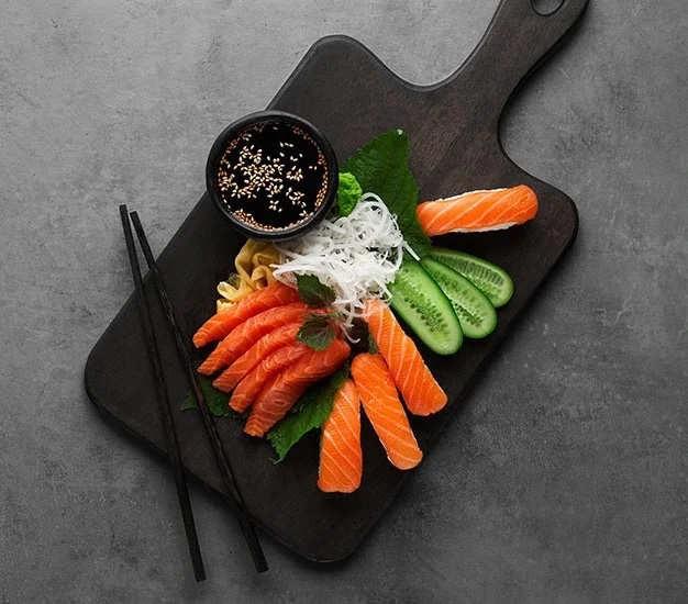 Préparation des sushis 