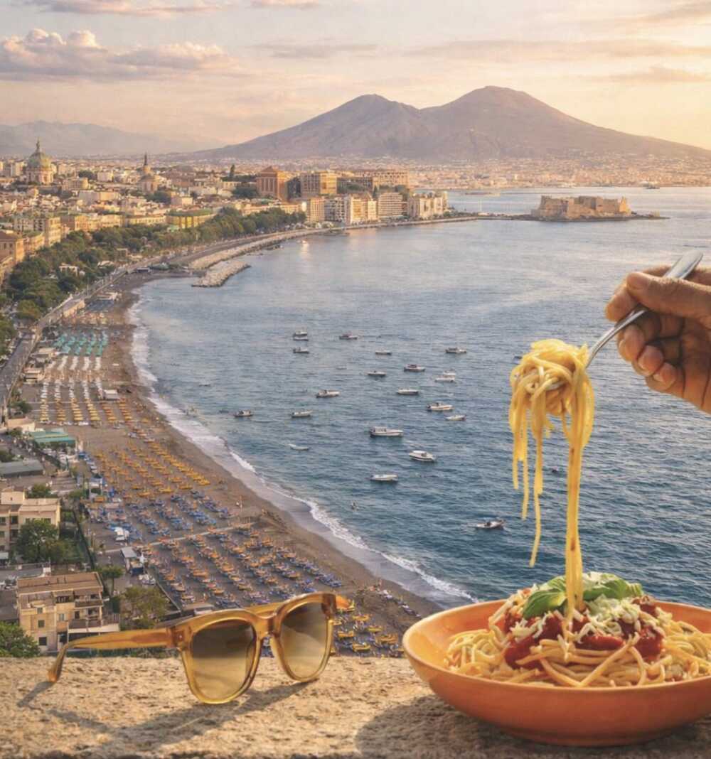 pâtes baie de Naples