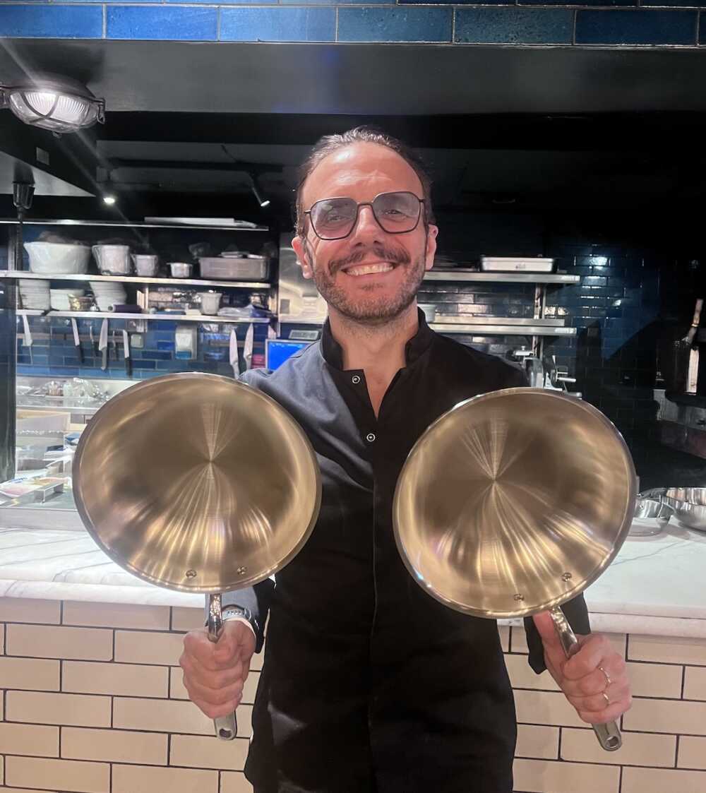 Chef Simone Zanoni ambassadeur de Lagostina et de la Pasta