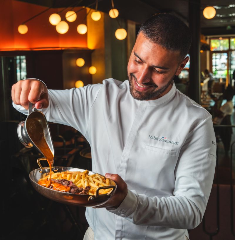 Black Angus chef Nabil Zemmouri