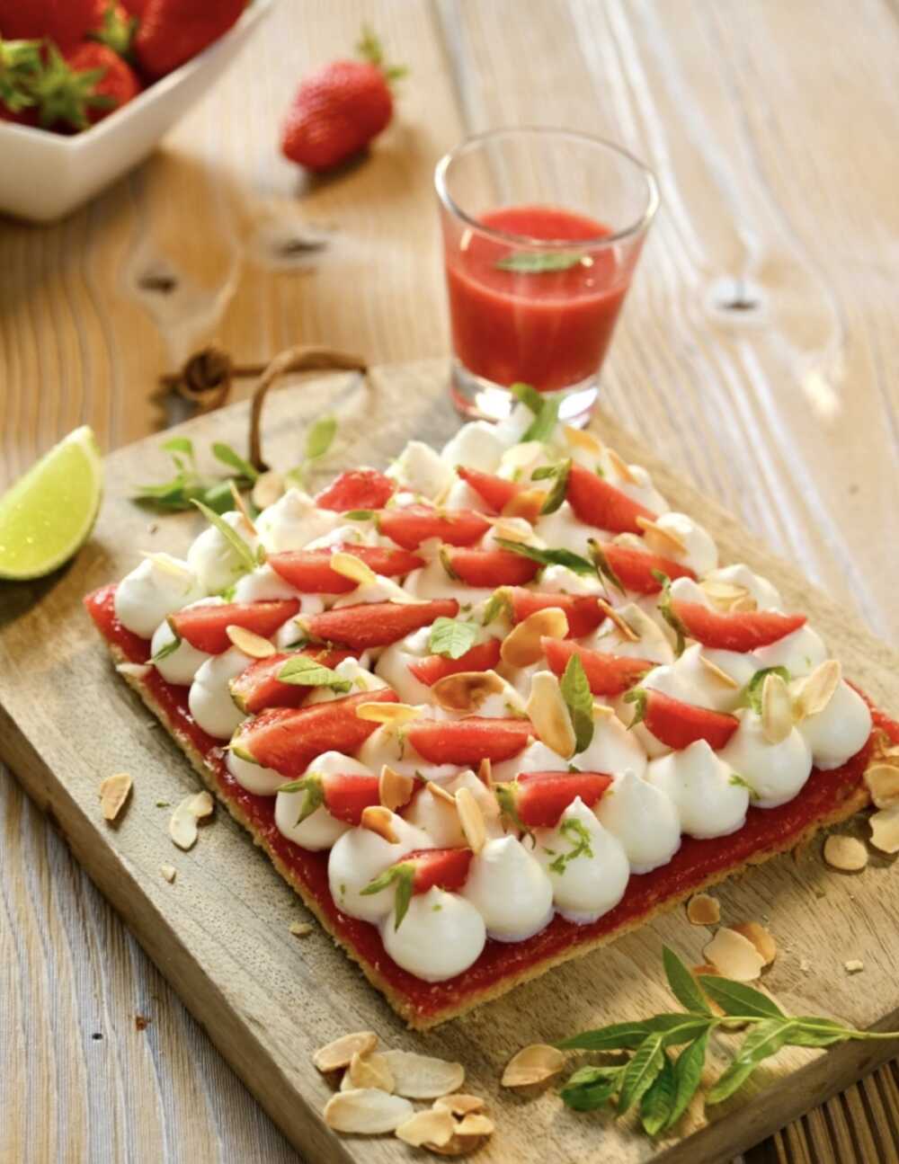 Fraise du Périgord IGP tartelette