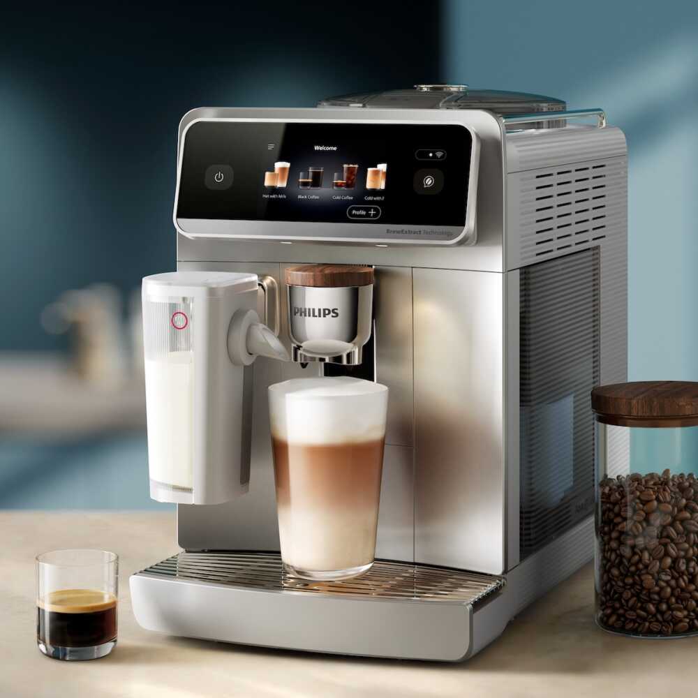 cafetiere philips Aromis Série 8000 latte