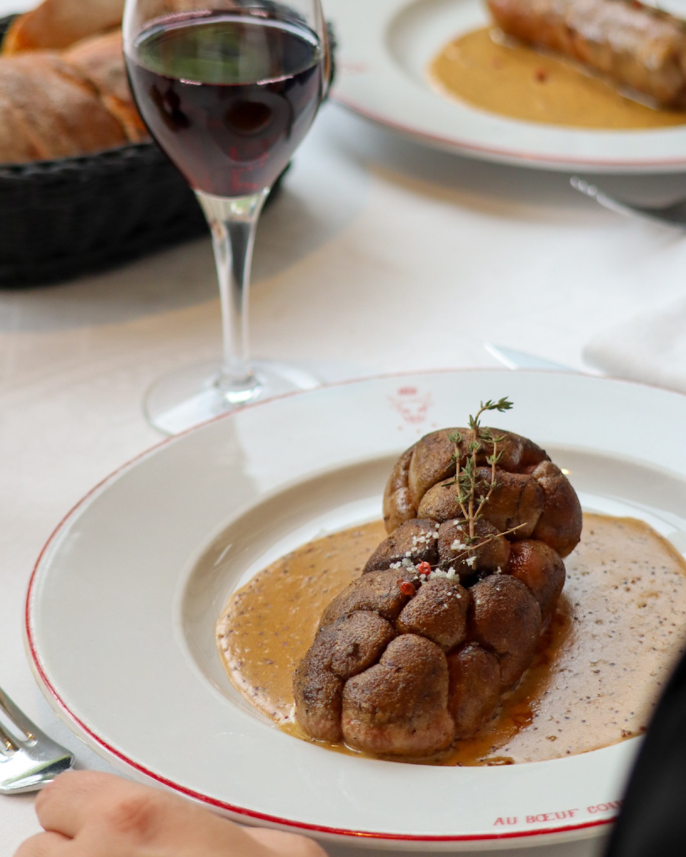 Au Bœuf Couronné rognon de veau