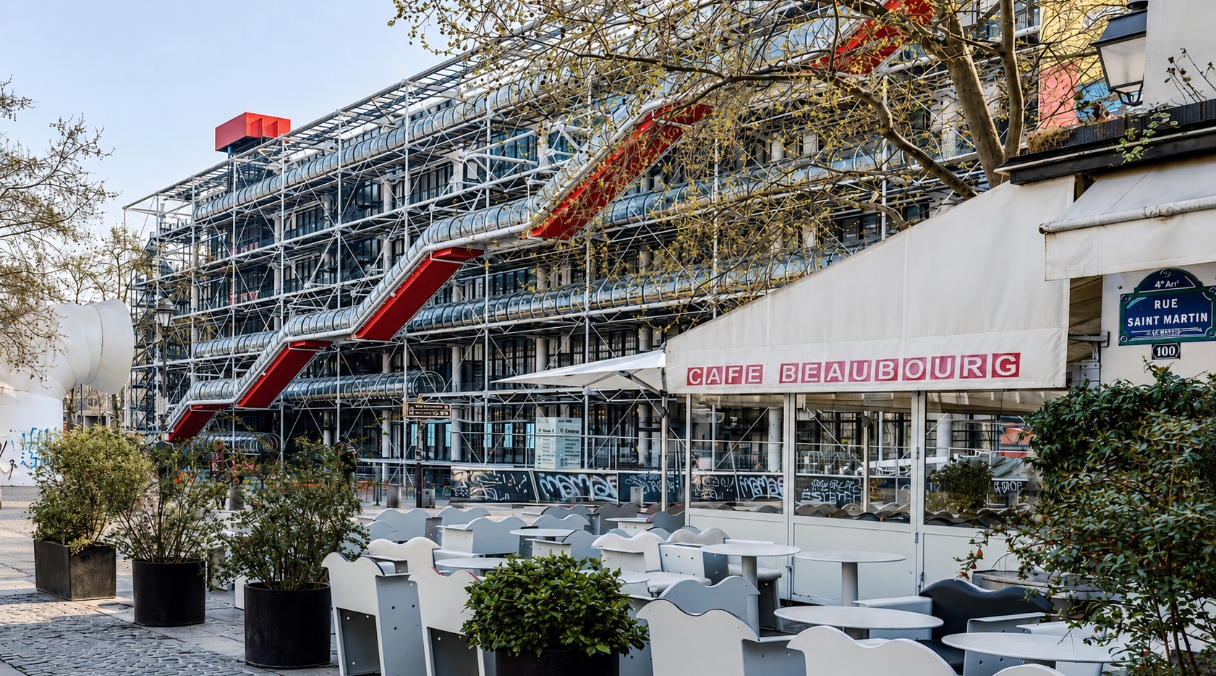 Café Beaubourg, l’adresse où le tout Paris arty s’attarde