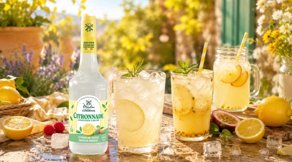 Moulin de Valdonne citronnade orgeat