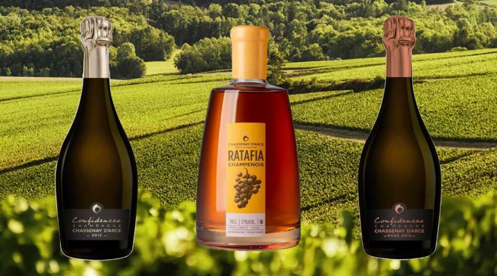 Chassenay d'Arce champagne et ratafia