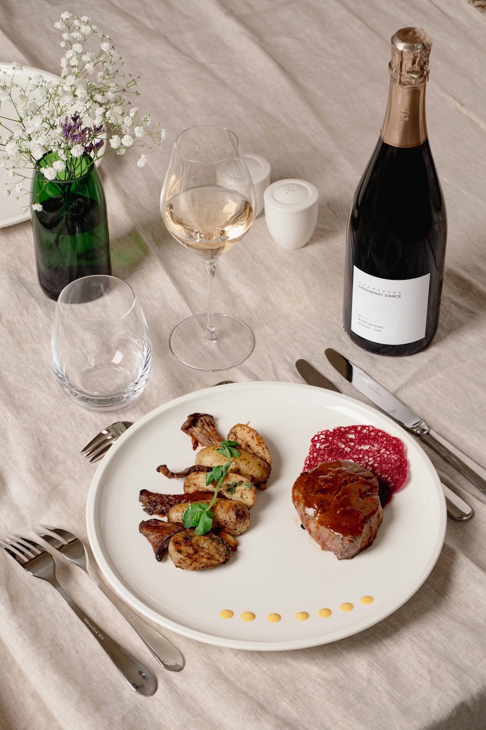 Chassenay d'Arce accords-mets vins