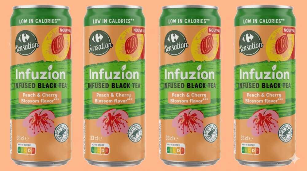thé glacé Carrefour
