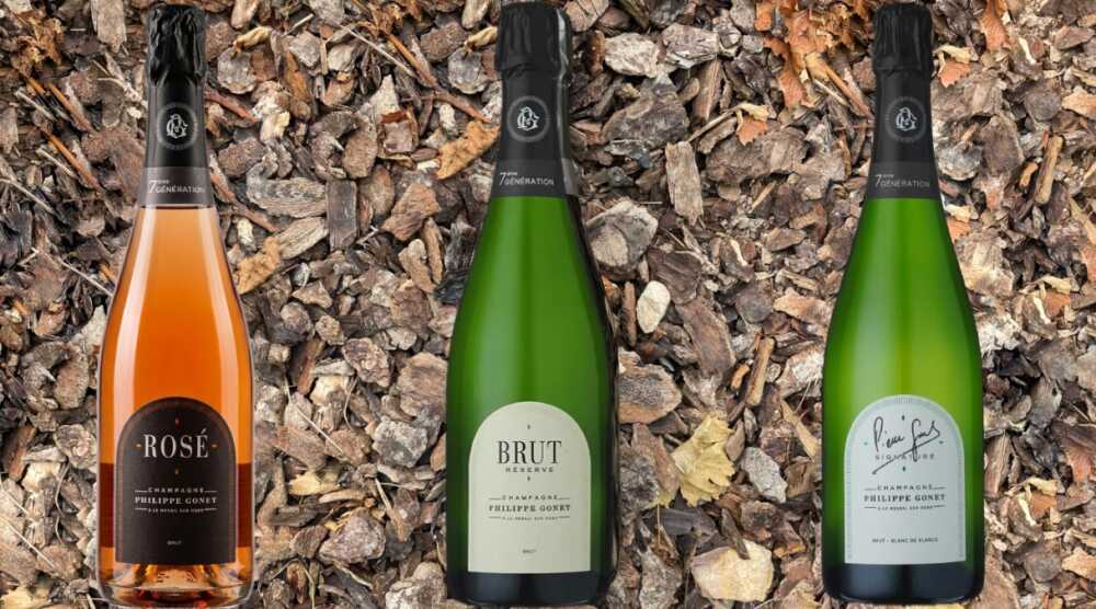 Champagne Philippe Gonet bouteilles