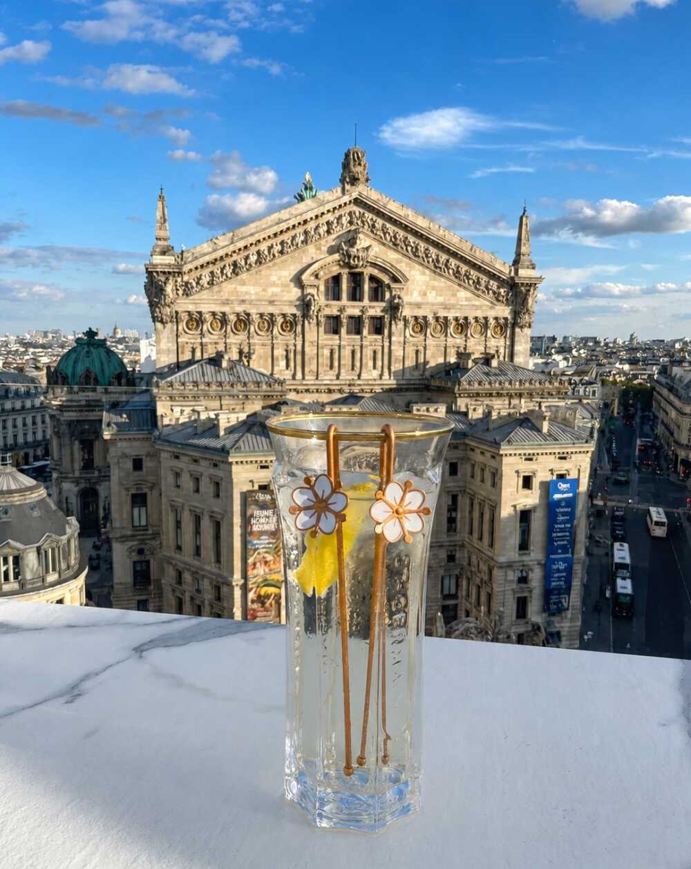 Saint-Germain face à l'Opéra Garnier