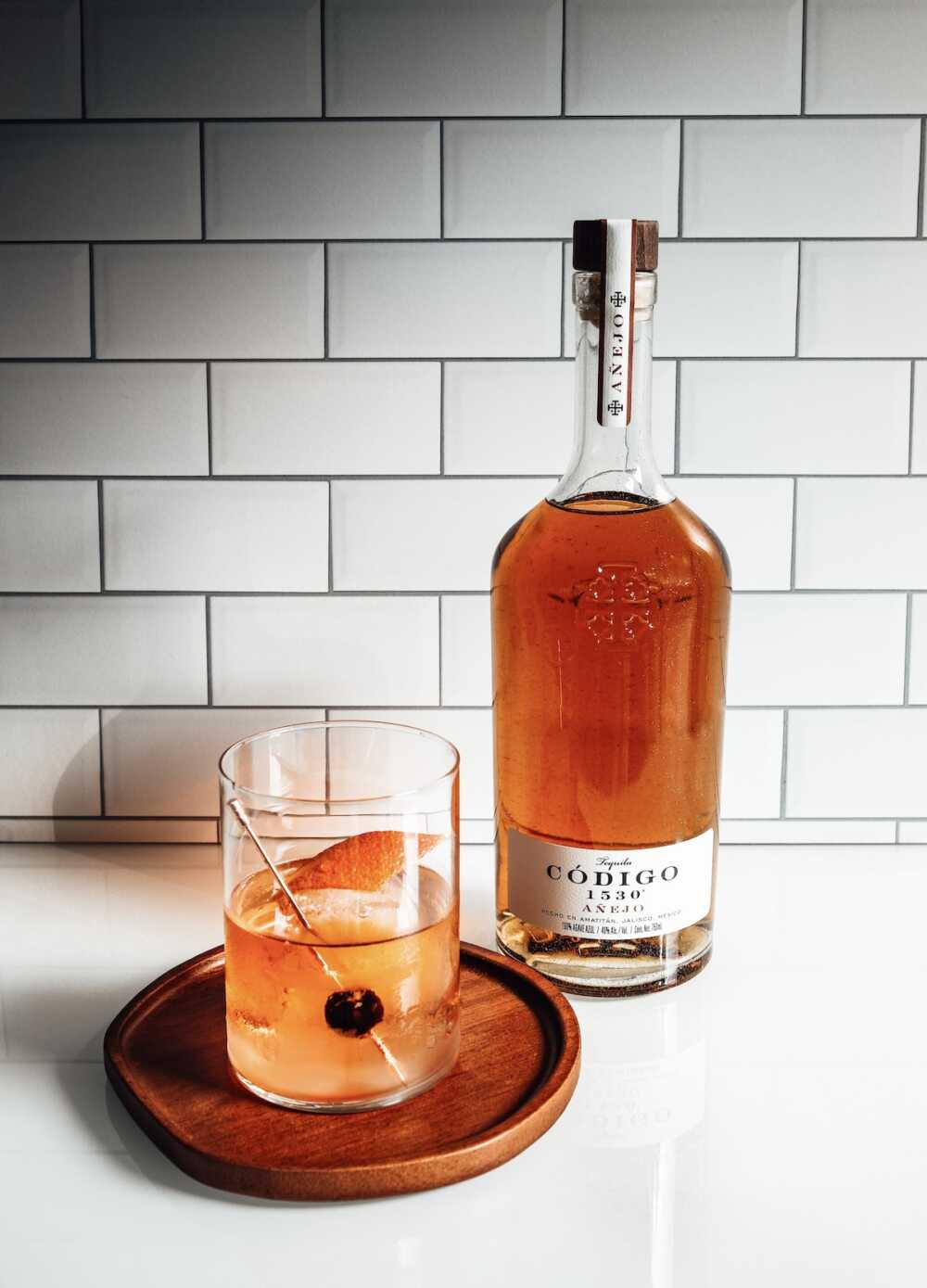 Tequilas cocktail orange