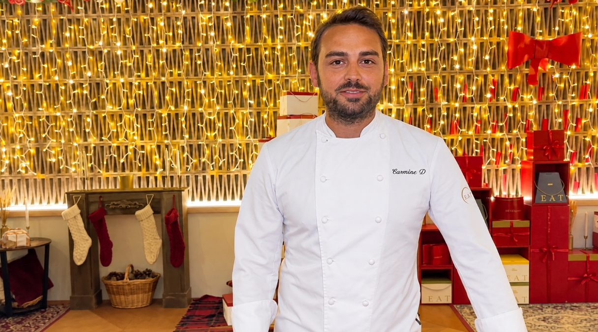 Avec le chef Carmine Police, à Eataly Paris Marais