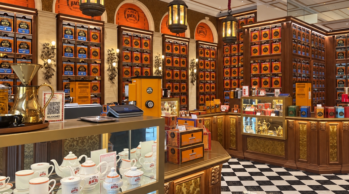 Bacha Coffee : coffrets, bûche de Noël et menu festif