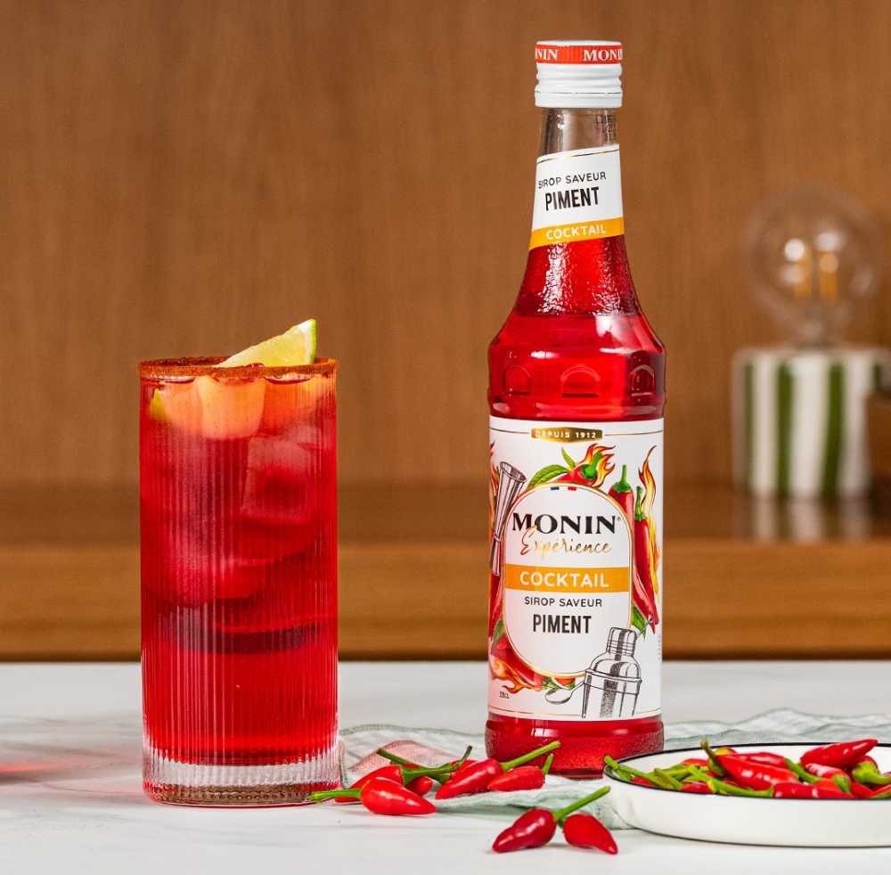 Monin cocktail red dingue