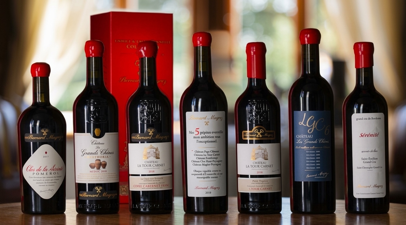 Bernard Magrez bouscule les codes des vins de Bordeaux